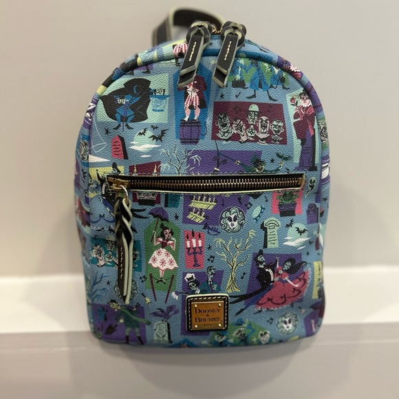 Dooney and Bourke Disney Haunted Mansion Backpack - Picture 1 of 10